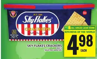 Food Basics SKY FLAKES CRACKERS offer