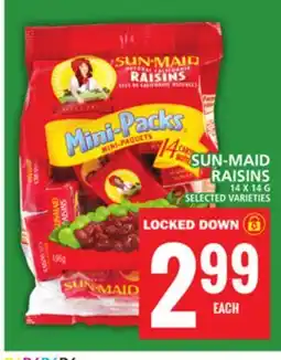 Food Basics SUN‑MAID RAISINS offer