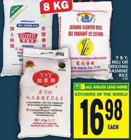 Food Basics Y & Y MILI OR MEKONG JASMINE RICE offer