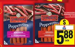 Food Basics SCHNEIDERS PEPPERETTES offer