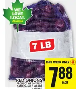 Food Basics RED ONIONS offer