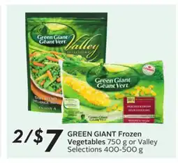Sobeys GREEN GIANT Frozen Vegetables offer