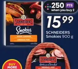 Sobeys SCHNEIDERS or MAPLE LEAF Natural Hams offer