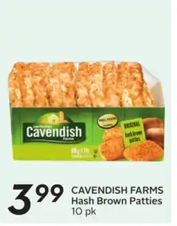 Sobeys CAVENDISH FARMS Hash Brown Patties offer