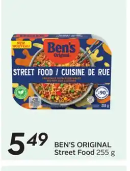 Sobeys BEN'S ORIGINAL Street Food offer