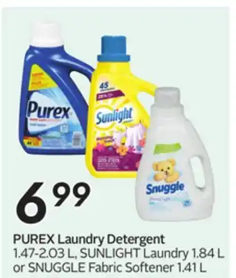 Sobeys PUREX Laundry Detergent offer