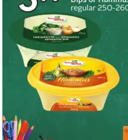 Sobeys FONTAINE SANTE Dips or Hummus offer