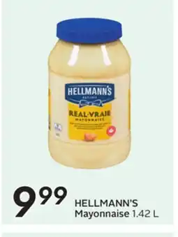 Sobeys HELLMANN'S Mayonnaise offer