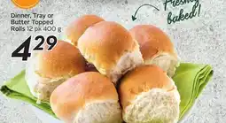 Sobeys Dinner, Tray or Butter Topped Rolls offer