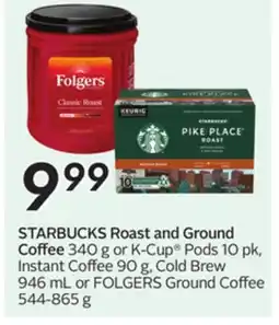 Sobeys STARBUCKS Roast and Ground Coffee offer