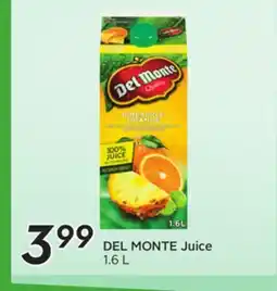 Sobeys DEL MONTE Juice offer