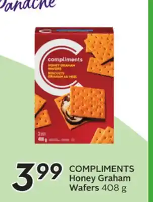 Sobeys COMPLIMENTS Honey Graham Wafers offer