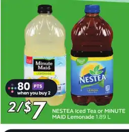 Sobeys NESTEA Iced Tea or MINUTE MAID Lemonade offer