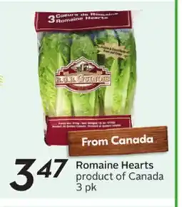 Sobeys Romaine Hearts offer