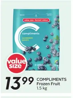 Sobeys COMPLIMENTS Frozen Fruit offer