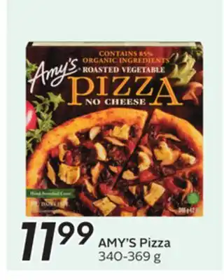 Sobeys AMY'S Pizza offer