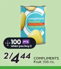 Sobeys COMPLIMENTS Fruit offer