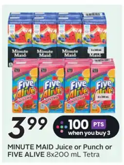 Sobeys MINUTE MAID Juice or Punch offer