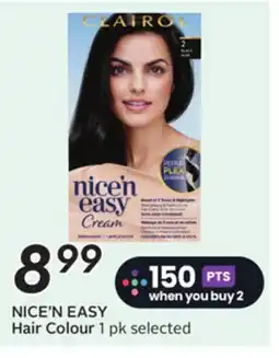 Sobeys NICE'N EASY Hair Colour offer