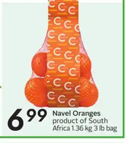 Sobeys Navel Oranges offer