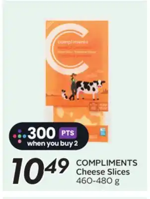 Sobeys COMPLIMENTS Cheese Slices offer