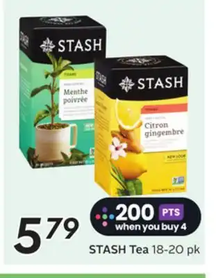 Sobeys STASH Tea offer