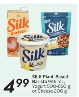 Sobeys SILK Plant-Based Barista offer