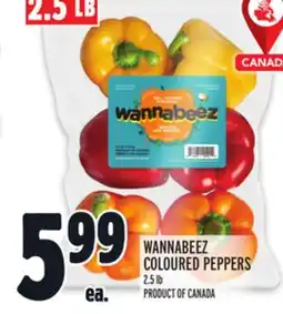 Metro WANNABEEZ COLOURED PEPPERS offer