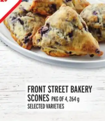 Metro FRONT STREET BAKERY SCONES offer