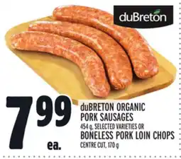 Metro DUBRETON ORGANIC PORK SAUSAGES offer