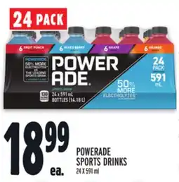 Metro POWERADE SPORTS DRINKS offer
