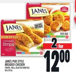 Metro JANES PUB STYLE BREADED CHICKEN offer
