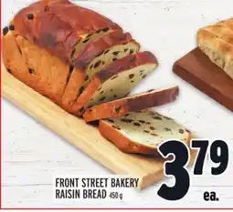 Metro FRONT STREET BAKERY RAISIN BREAD offer