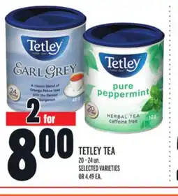 Metro TETLEY TEA offer