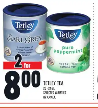 Metro TETLEY TEA offer