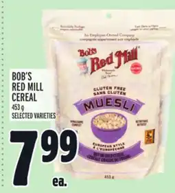 Metro BOB'S RED MILL CEREAL offer