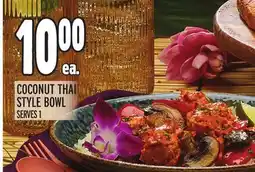 Metro COCONUT THAI STYLE BOWL offer