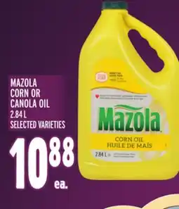Metro MAZOLA CORN OR CANOLA OIL offer