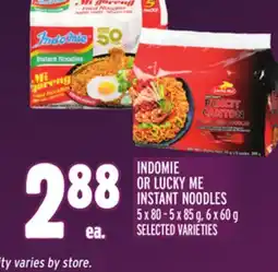Metro INDOMIE OR LUCKY ME INSTANT NOODLES offer
