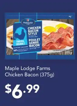 Fortinos Maple Lodge Farms Chicken Bacon offer