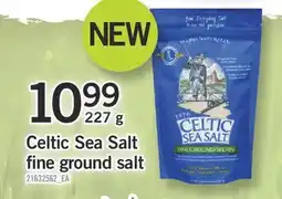 Fortinos Celtic Sea Salt fine ground salt 227 g offer