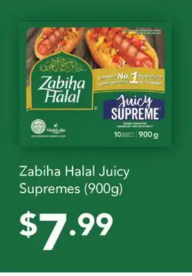 Fortinos Zabiha Halal Juicy Supremes (900g) offer