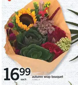 Fortinos AUTUMN WRAP BOUQUET offer
