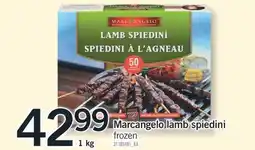 Fortinos Marcangelo lamb spiedini offer
