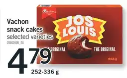 Fortinos Vachon Vachon snack cakes 252-336 g offer