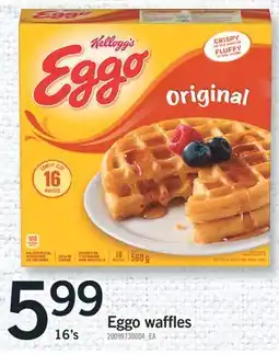Fortinos Eggo waffles, 16's offer
