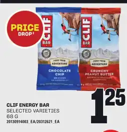Loblaws CLIF ENERGY BAR, 68 G offer
