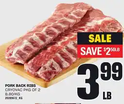 Loblaws PORK BACK RIBS offer