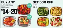 Loblaws IN-STORE PREPARED RAW SALMON OR CHICKEN ENTRÉE SALMON OR CHICKEN ENTRÉE, 382-1060 G offer