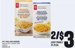 Loblaws PC MAC AND CHEESE, 200 G offer